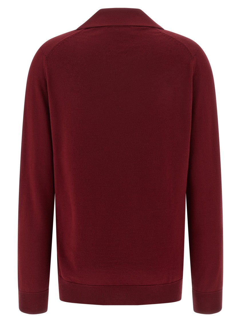 Gucci Ultrafine Wool Polo Shirt