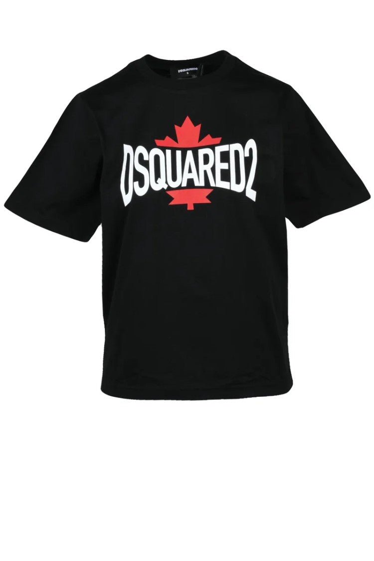 Dsquared2 Cotton T-Shirt - Black