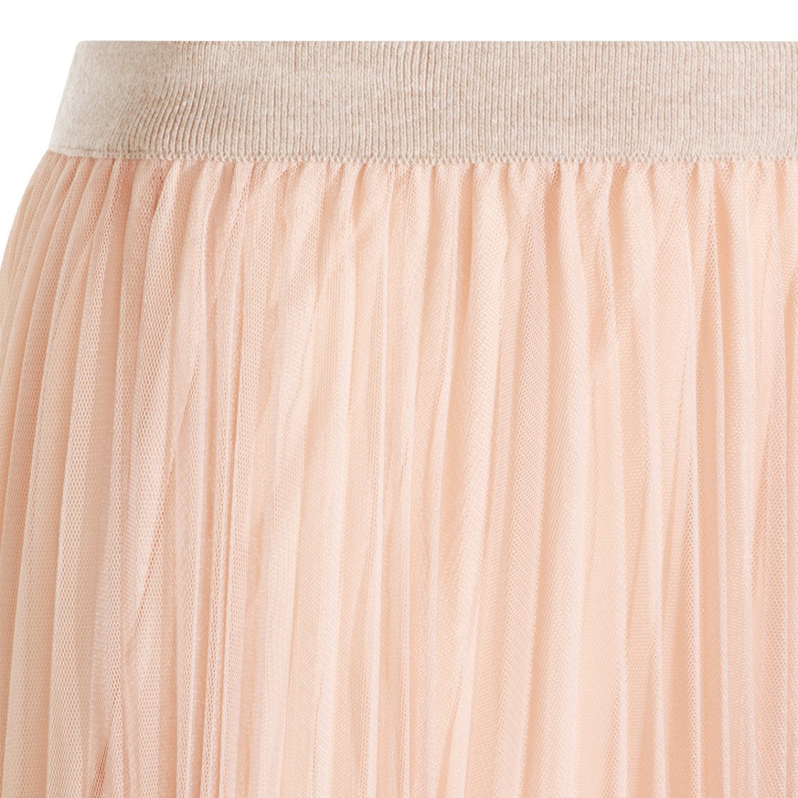 Fabiana Filippi Casha Tulle Draped Line Maxi Skirt