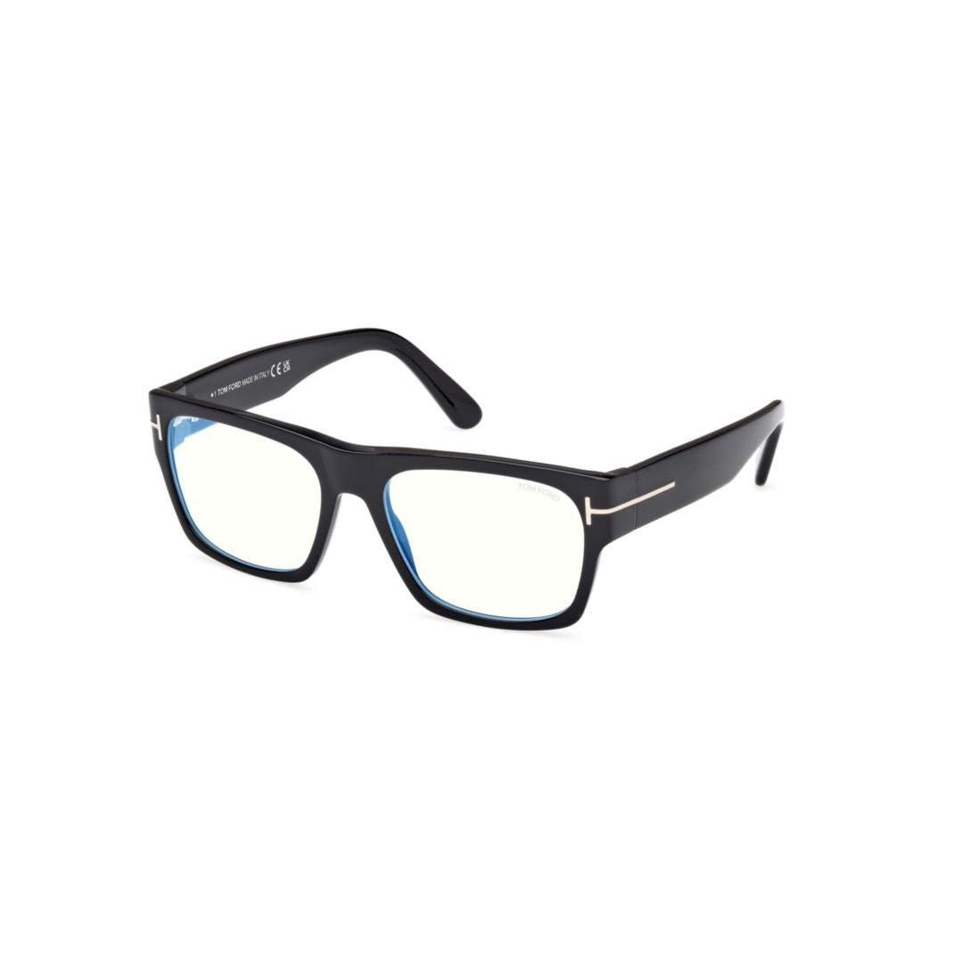 Tom Ford Ft6035-B Bold Rectangular Acetate Eyeglasses