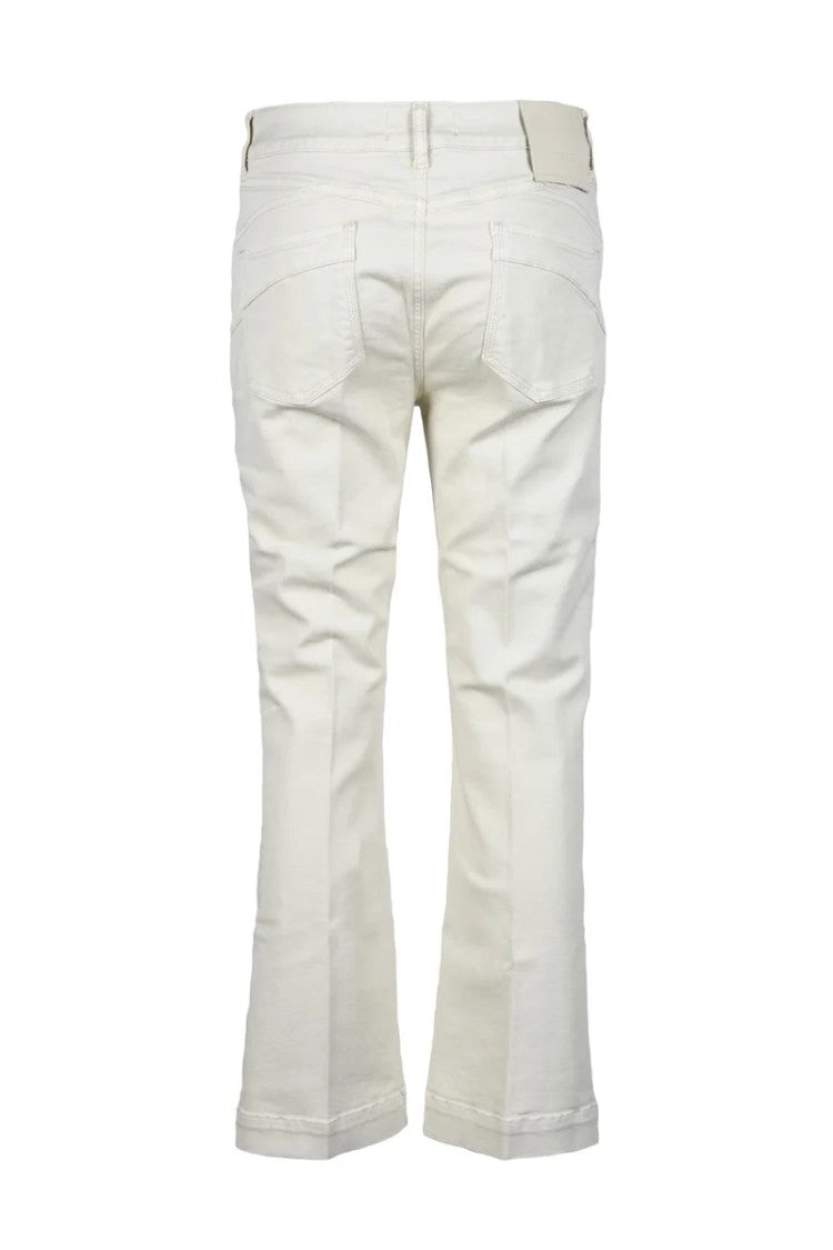 Sportmax Sportmax Cotton Stretch Trousers - Beige