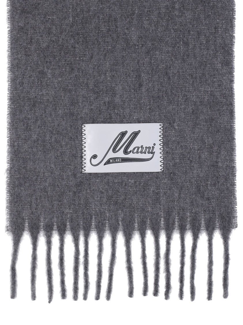 Marni Alpaca Scarf – Grey