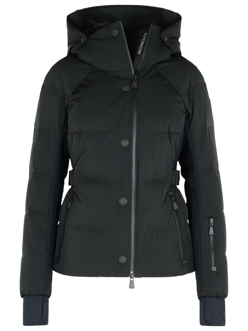 Moncler Grenoble 'Guyane' Black Polyamide Blend Down Jacket