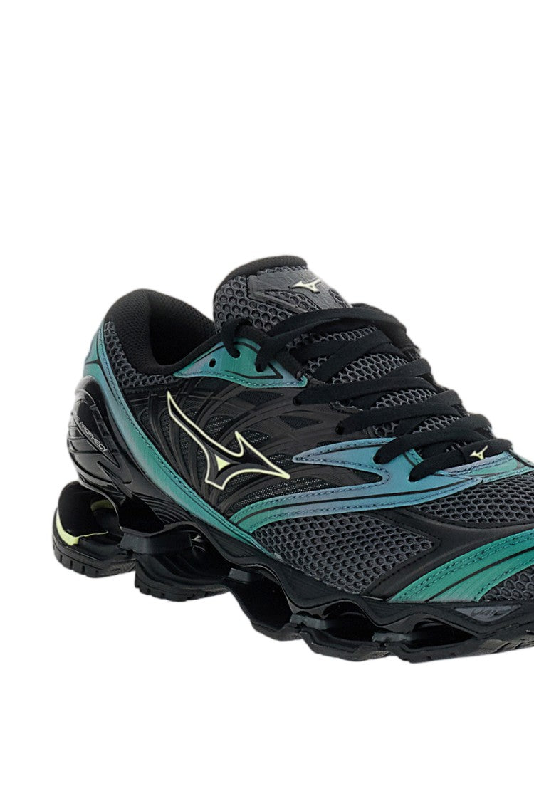 Mizuno Black Mesh Wave Prophecy Ls Sneakers