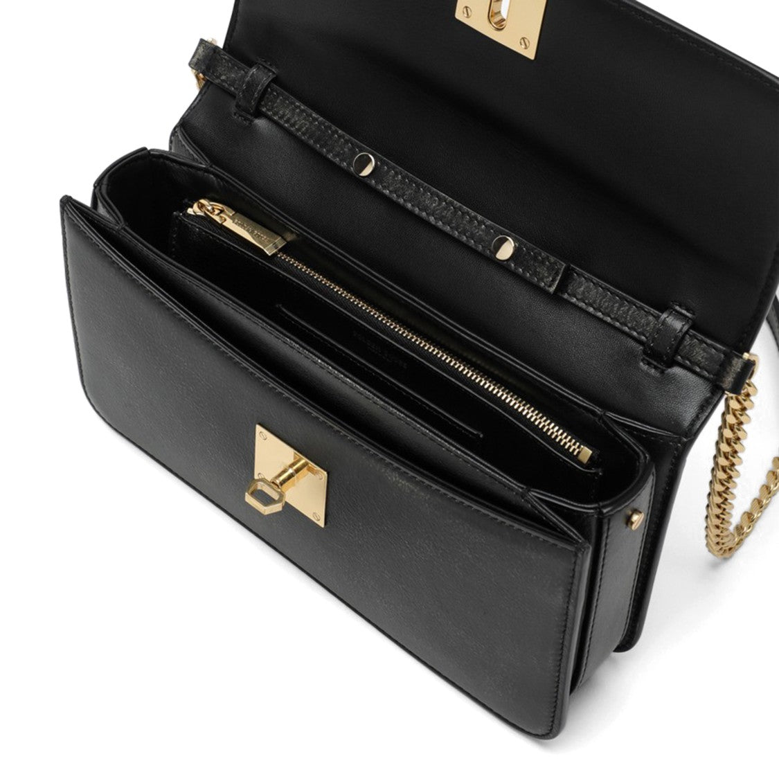Golden Goose Rectangular Cow Leather Shoulder Bag