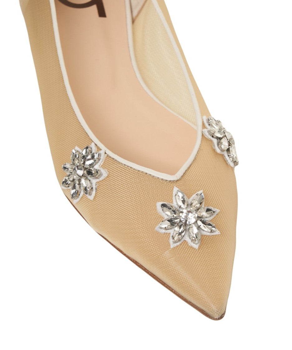 Gender Mesh Ballerina Flats