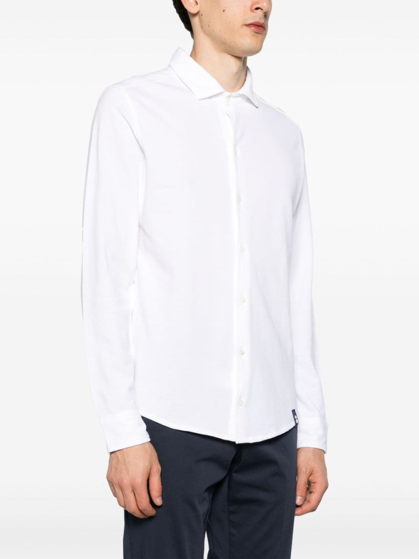 Drumohr Timeless Cotton Shirt With Tailored Silhouette