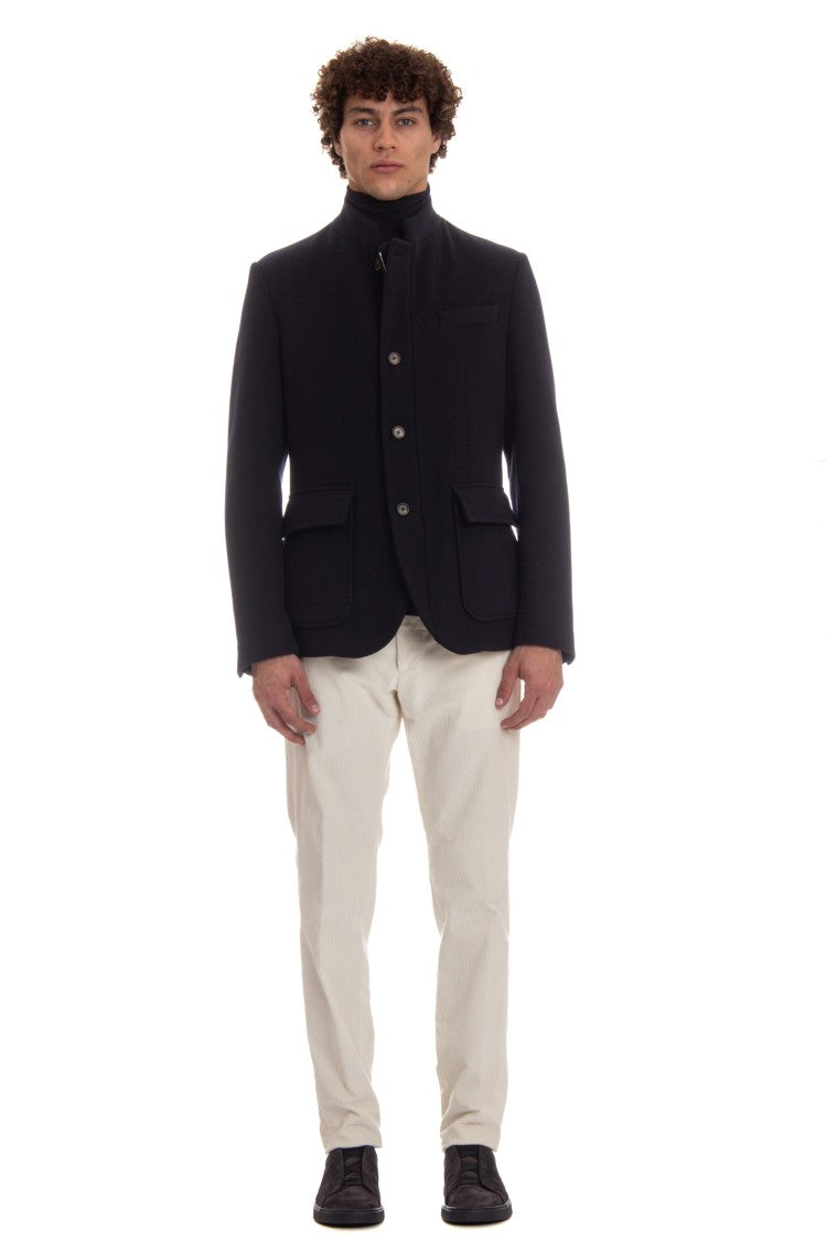 Eleventy Double Wool Outerwear Jacket