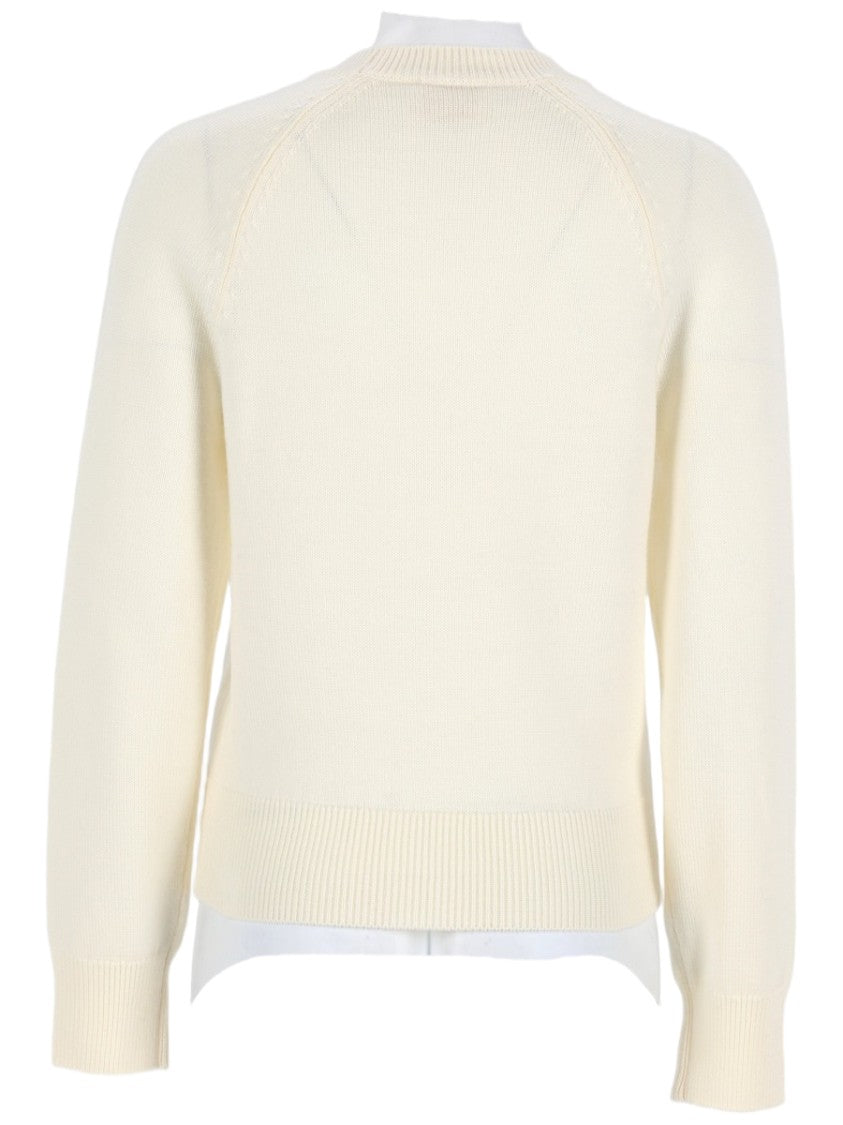 A.P.C. Classic Knit Sweater With Logo Detailing