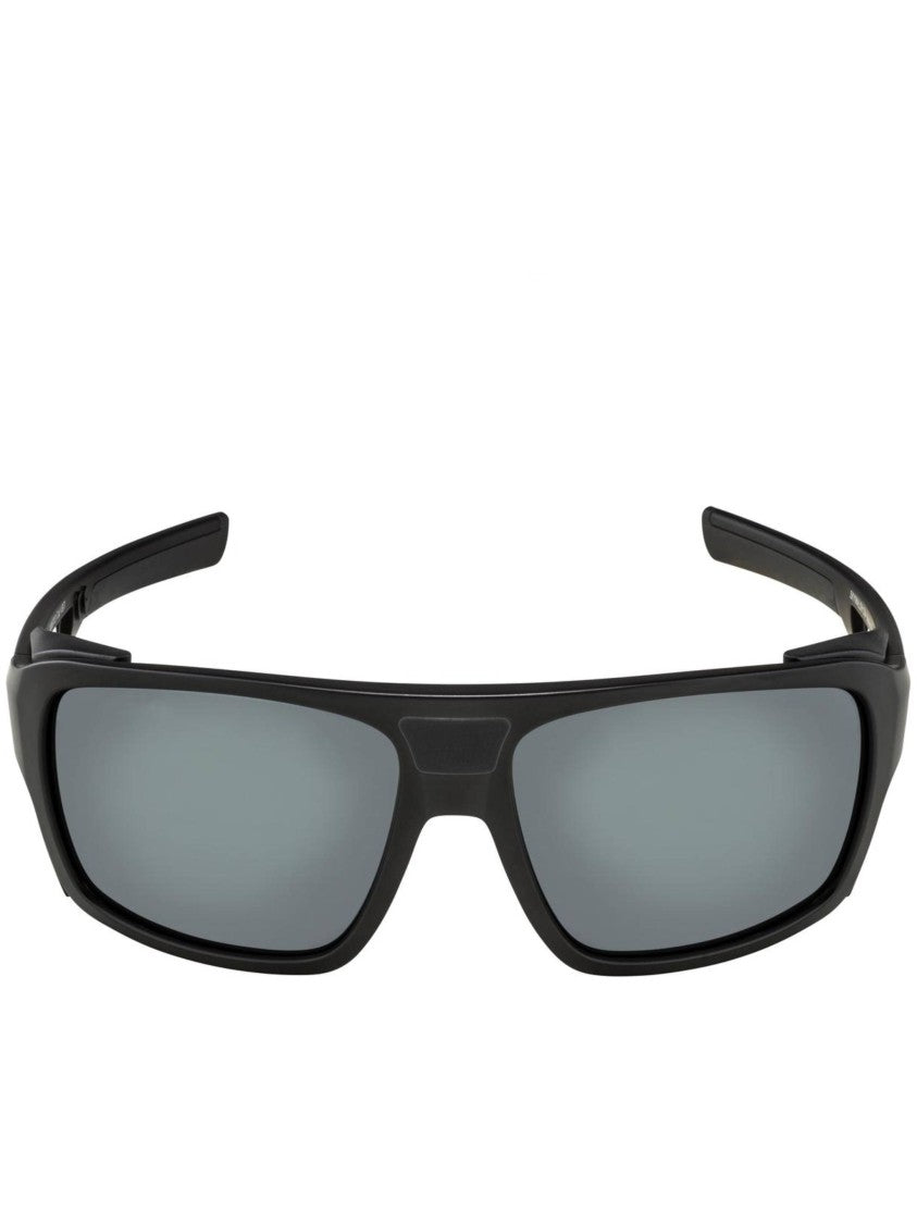 Alpina Rectangular Matte Black Sunglasses