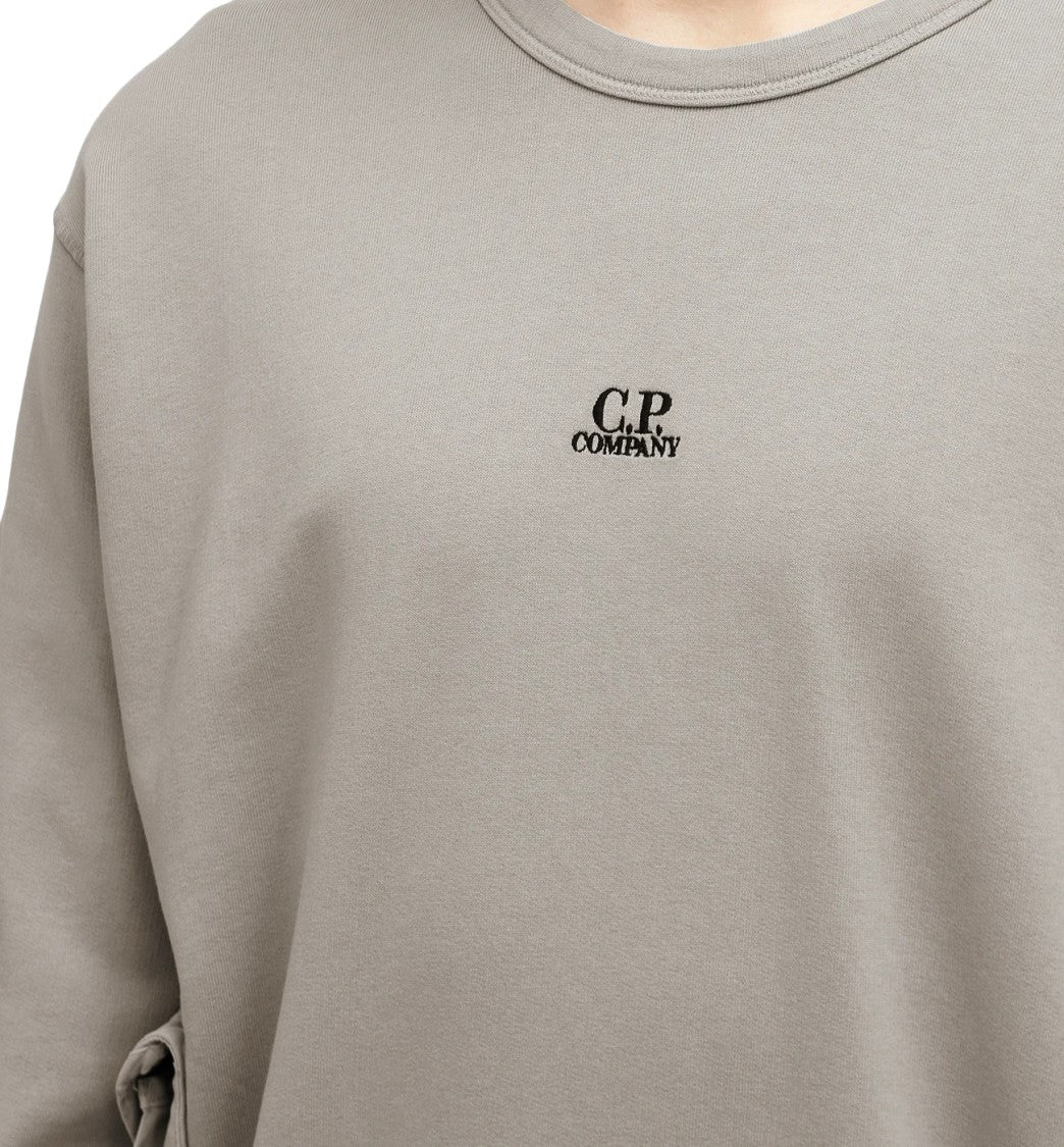 C.P. Company Relaxed Fit Long-Sleeve Cotton Sweatshirt With Flap Pockets