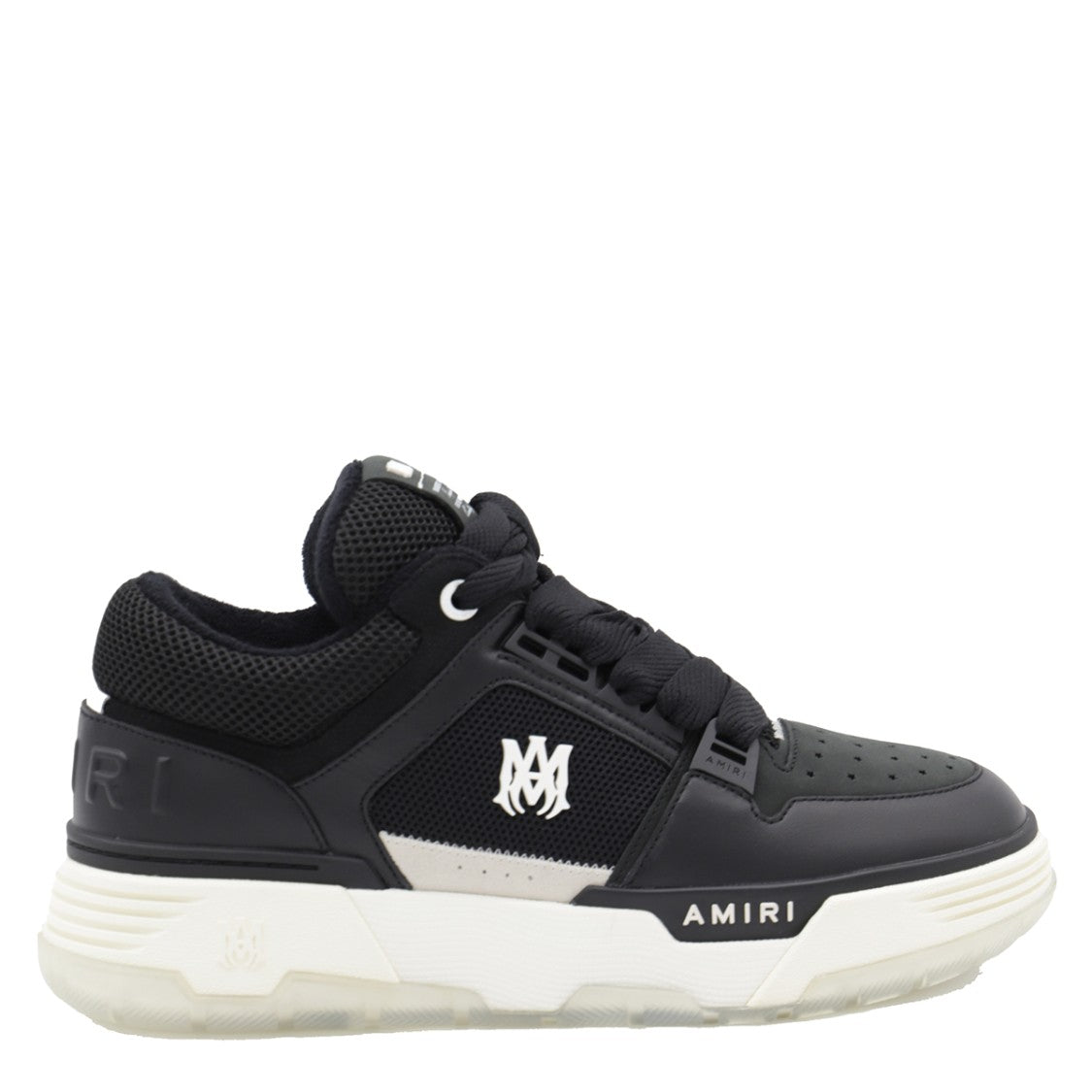 Amiri Black Cotton Laces Sneakers