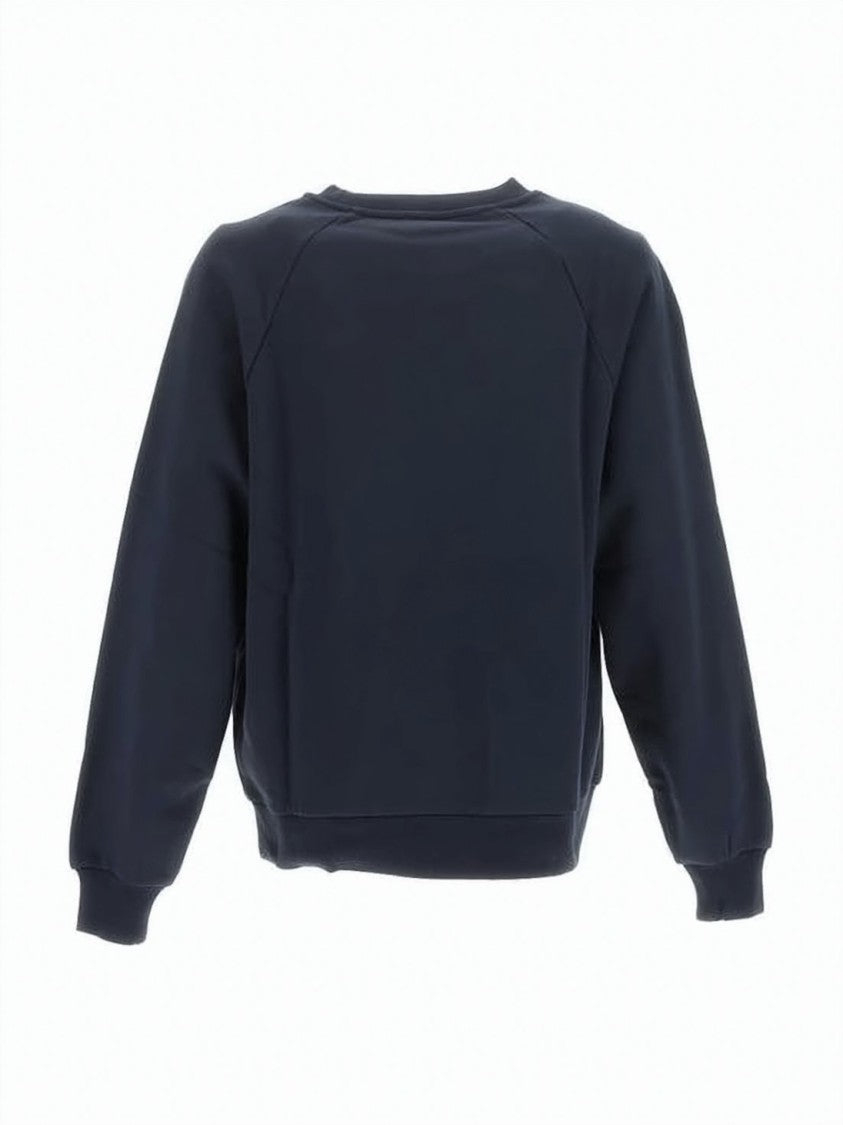 A.P.C. Relaxed Fit Long-Sleeve Sweatshirt With Plaid Logo