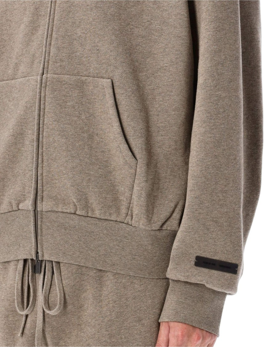 Fear Of God Classic Fit Fleece Zip-Up Hoodie