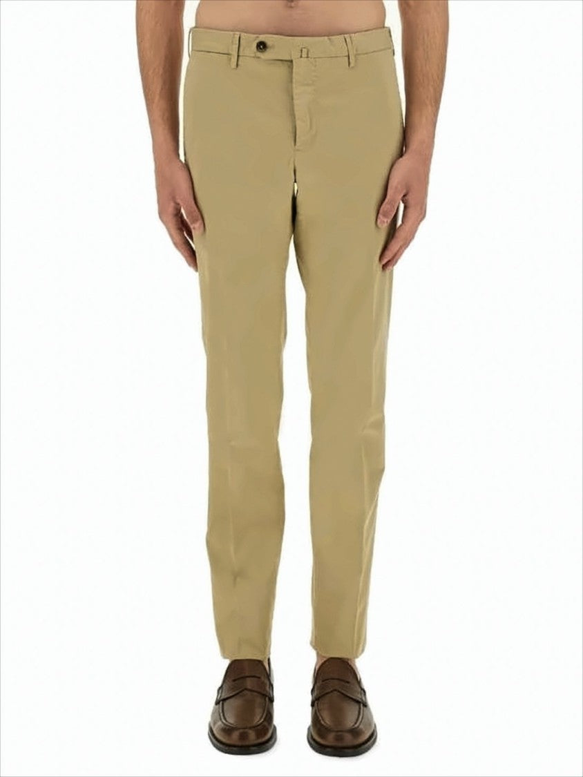 Pt Torino Straight-Fit Tailored Pants With Refined Detailing