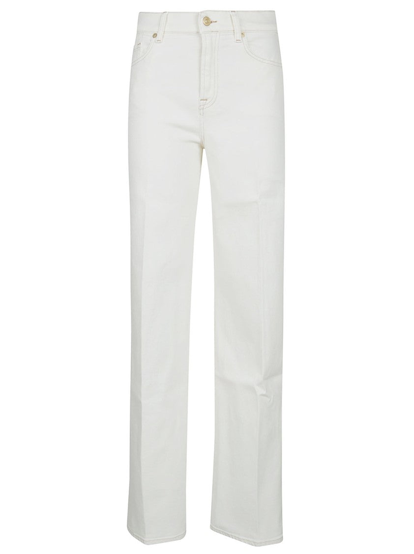 7 For All Mankind High-Waisted Wide Leg Jeans