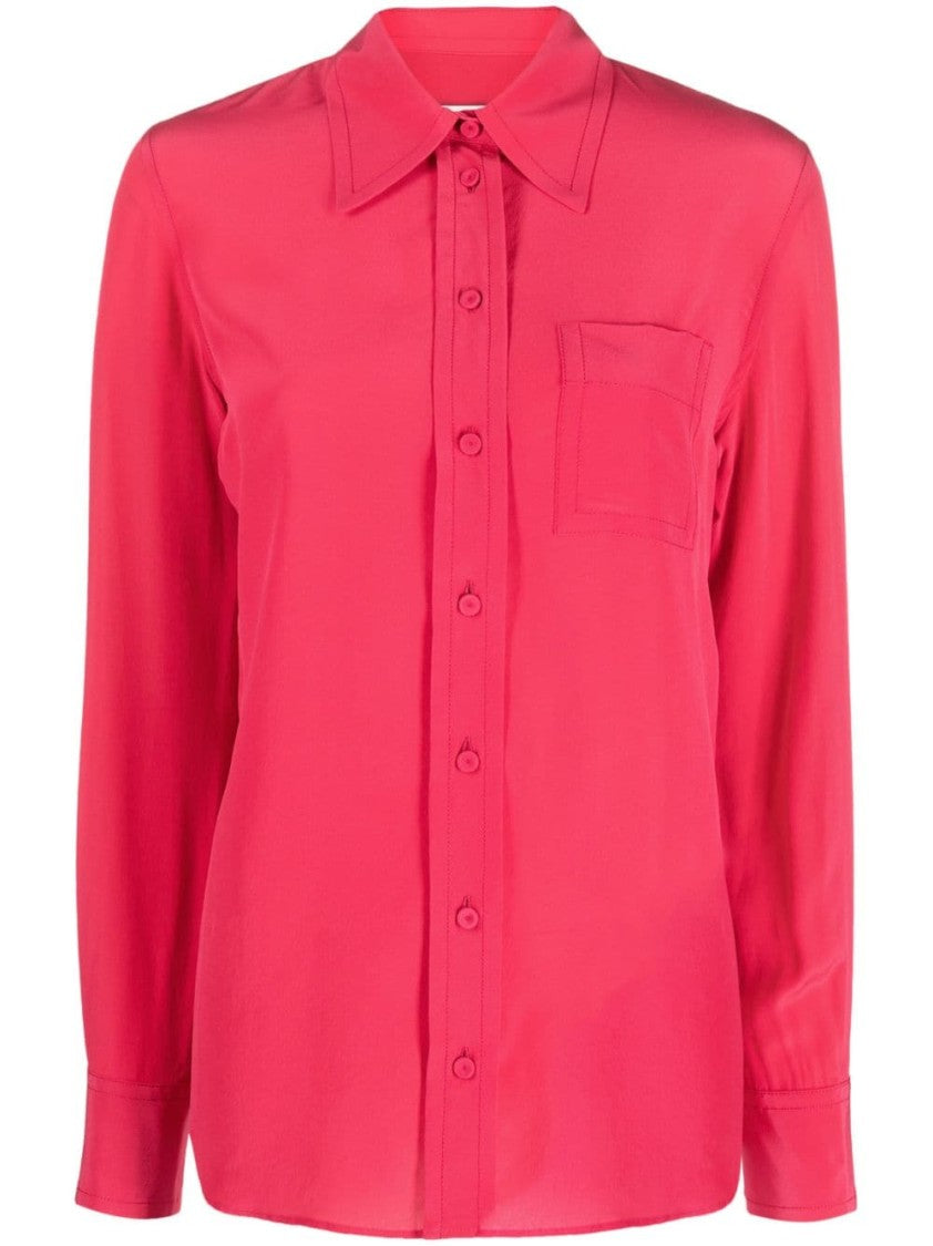 Lanvin Silk Button-Down Shirt