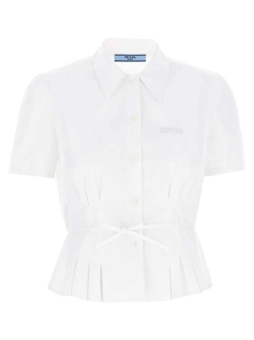 Prada Pleated Shirt