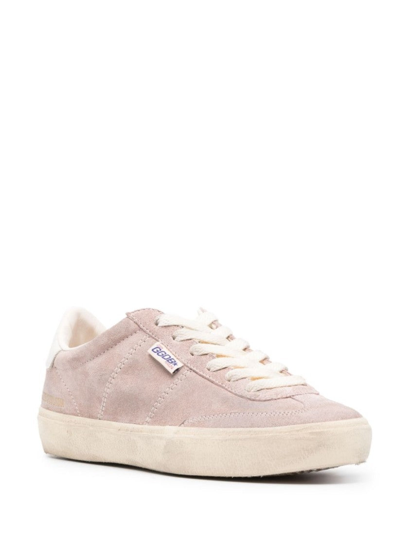 Golden Goose Calf Suede Low-Top Sneakers