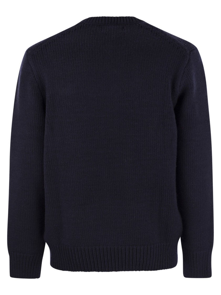 Polo Ralph Lauren Rl Wool Inlay Sweater