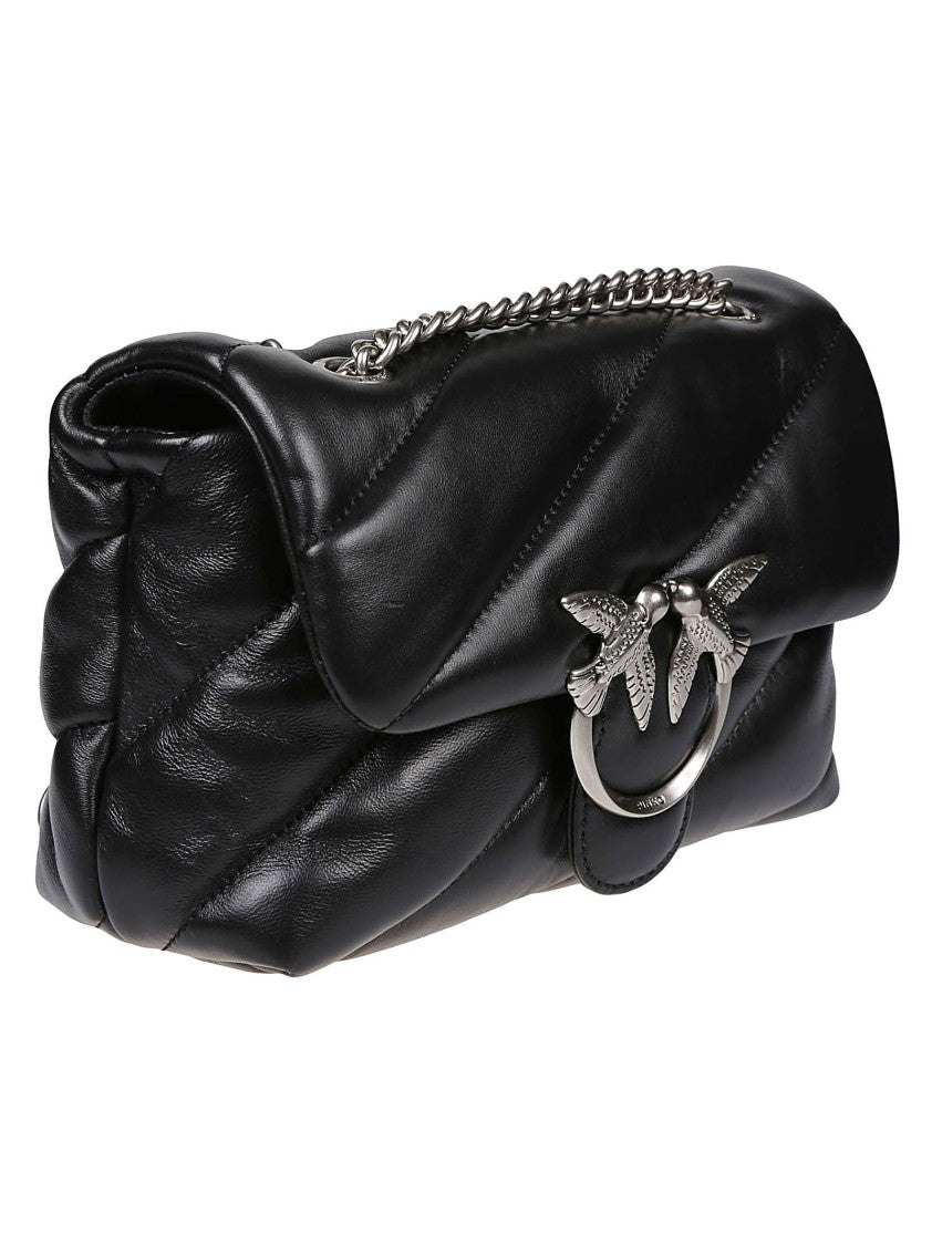 Pinko Love Mini Puff Sheepskin Shoulder Bag