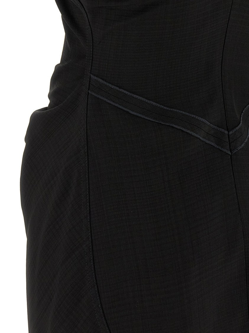 Victoria Beckham 'Gathered Waist Mini' Dress