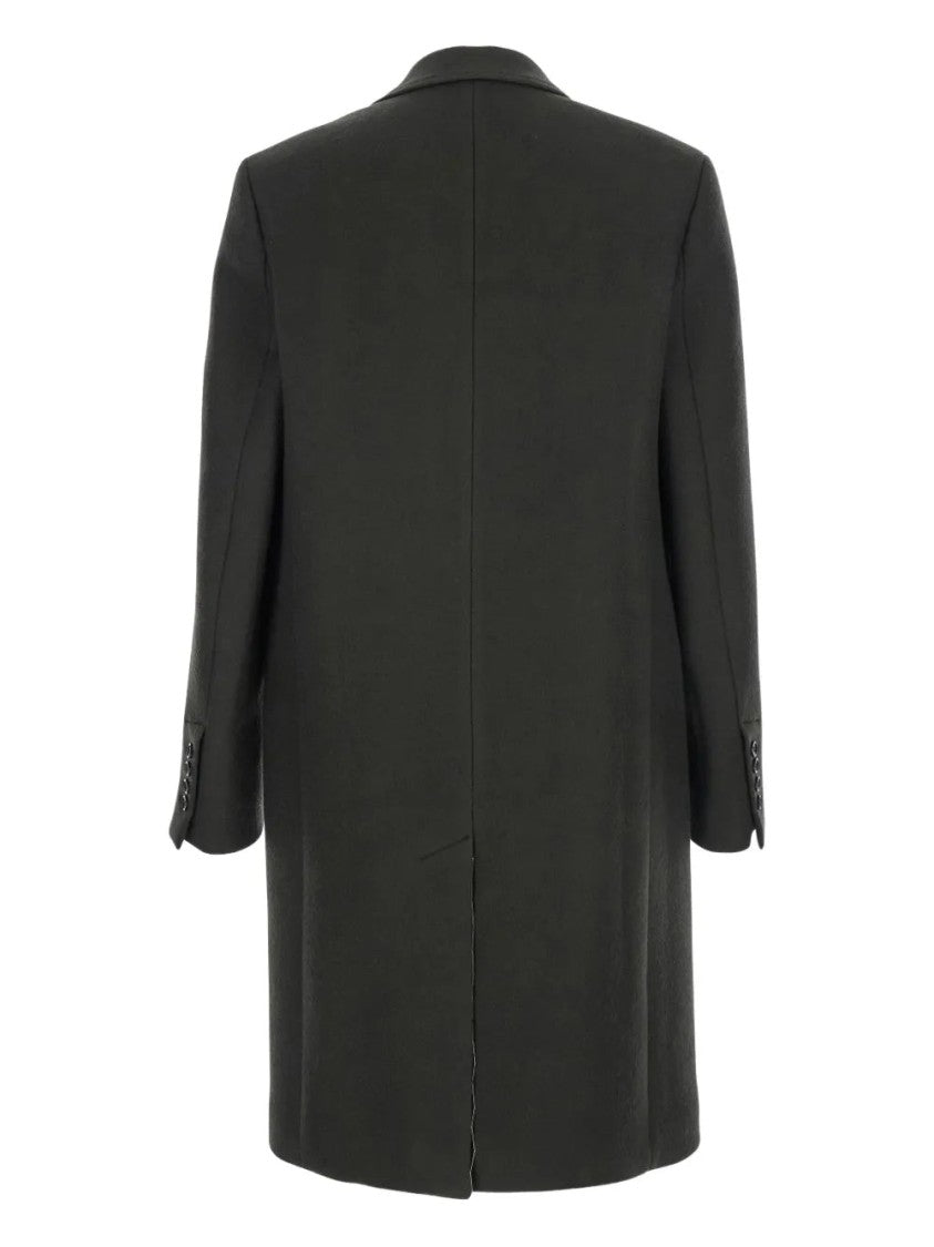 Ami Single-Breasted Coat