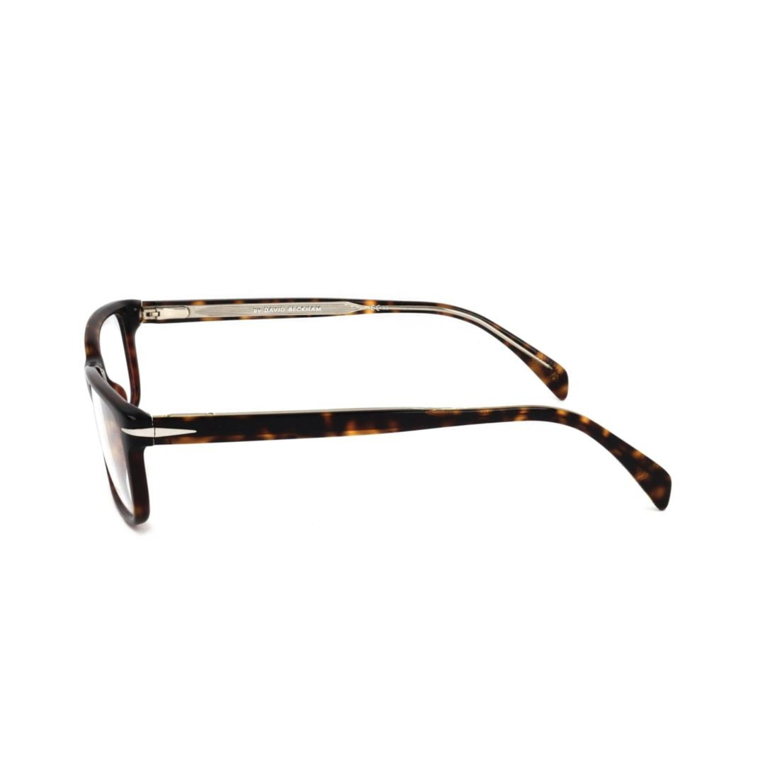 David Beckham Db 1065 Rectangular Tortoiseshell Acetate Eyeglass Frames