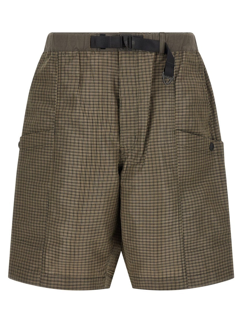 Comme Des Garçons Vichy Bermuda Shorts