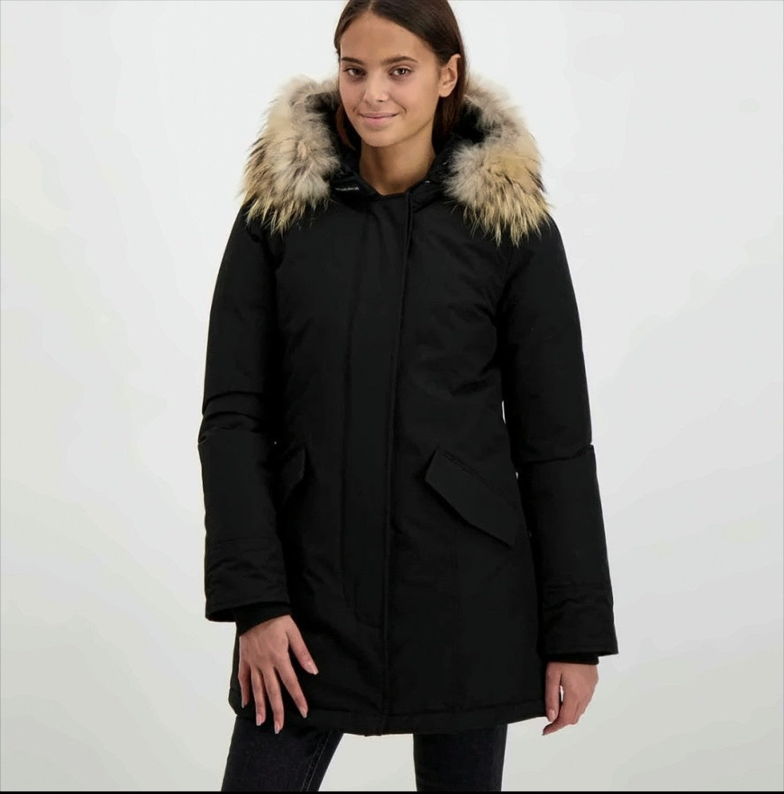 Woolrich Arctic Raccoon Parka With Detachable Fur