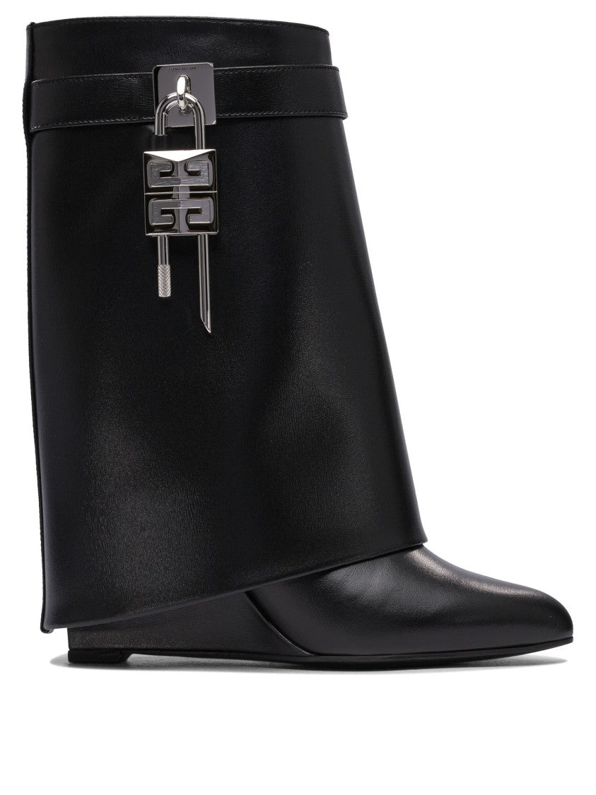 Givenchy "Shark Lock" 90Mm Ankle Boots
