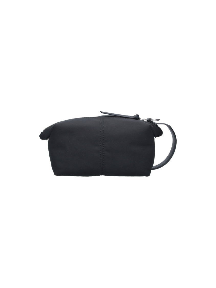 Vivienne Westwood Black Wash Bag Fabric Zip Pouch