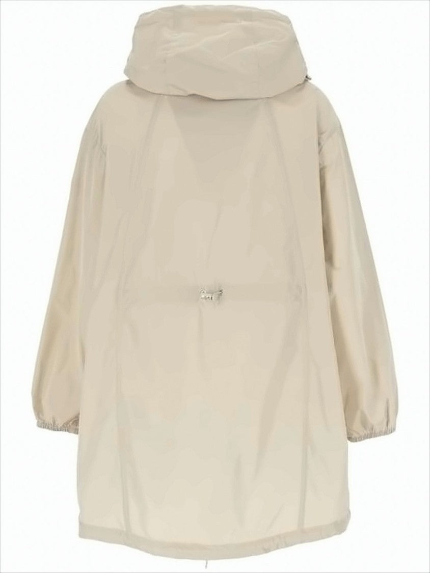 Moncler Lightweight Hooded Jacket With Adjustable Features