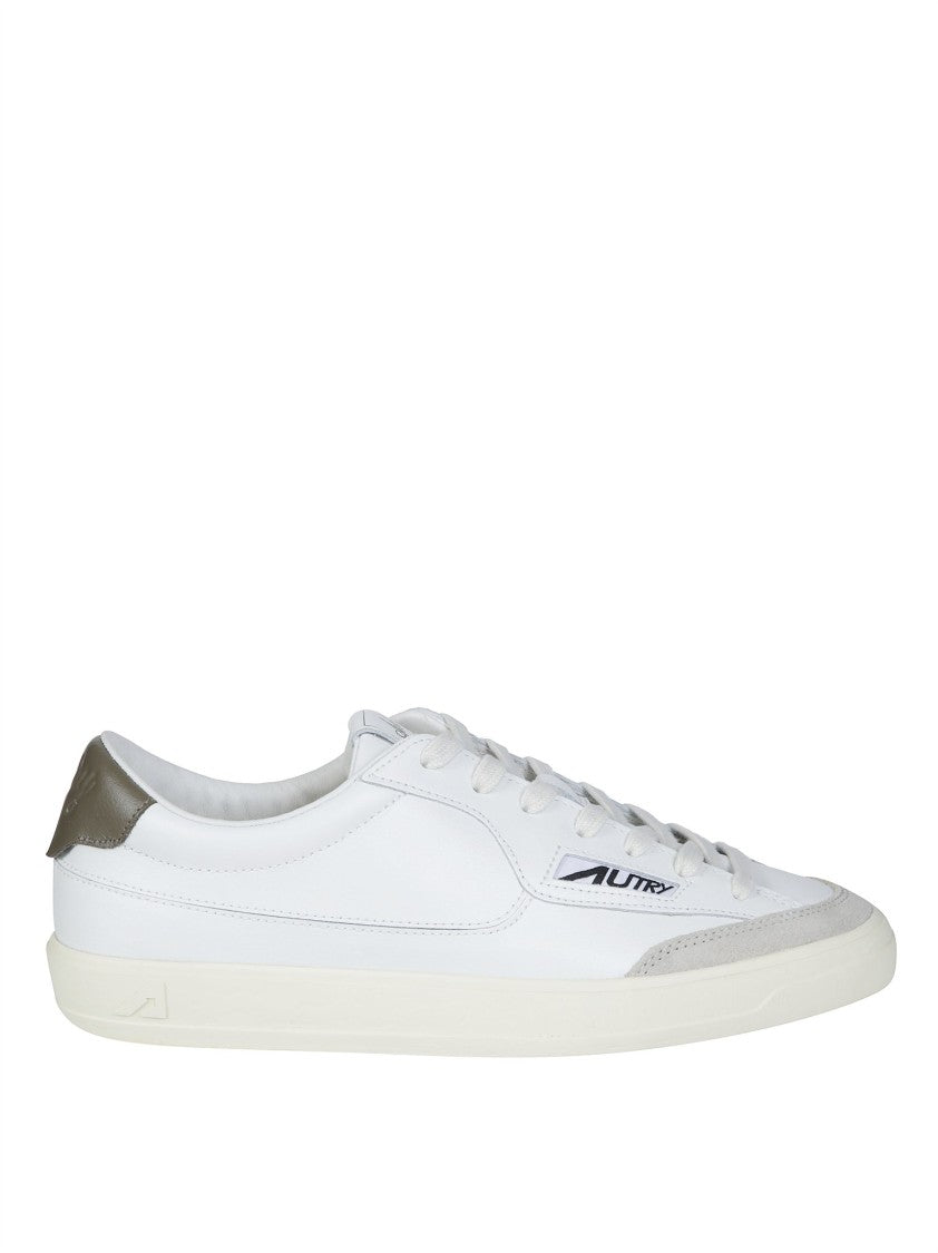 Autry Windscape Low White Smooth Leather Sneakers