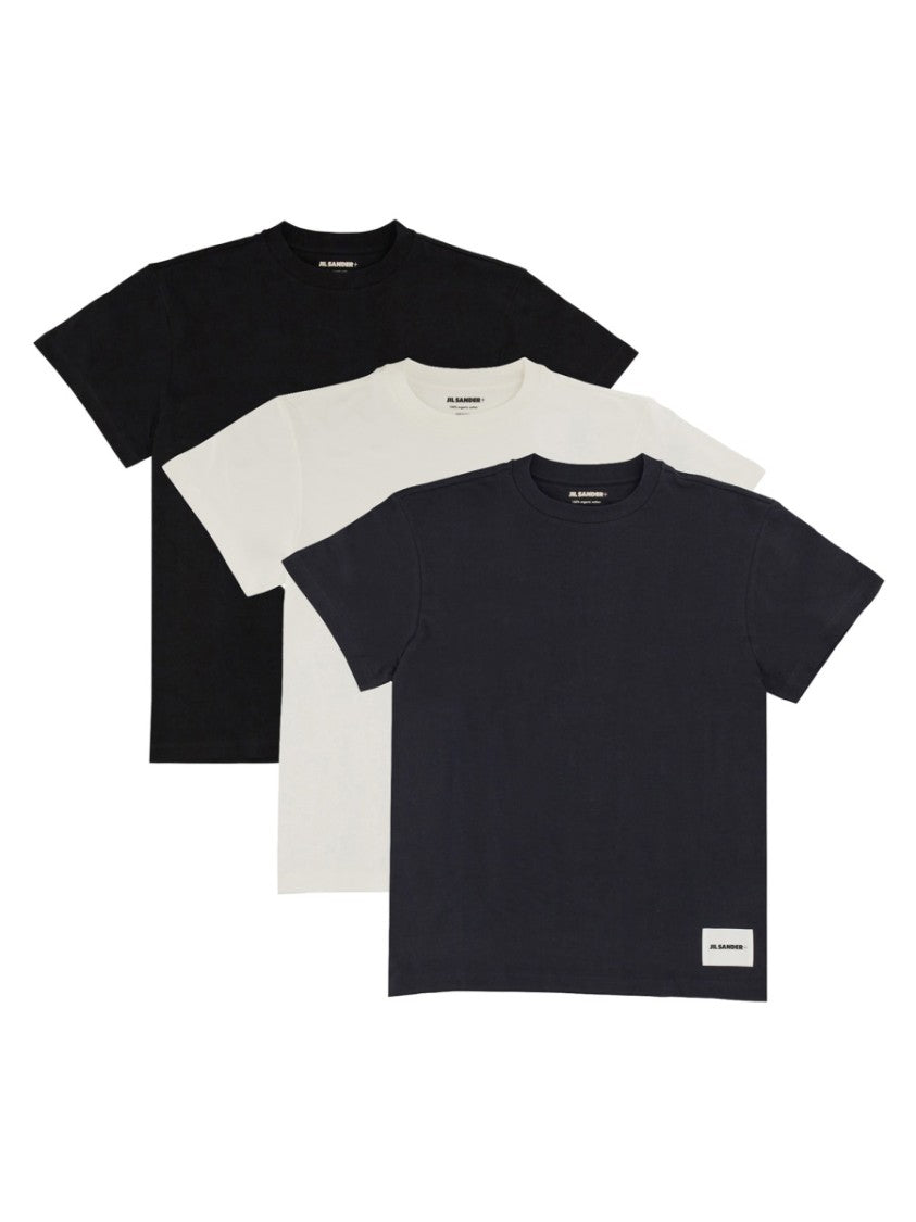 Jil Sander Three-Piece Cotton T-Shirt Set