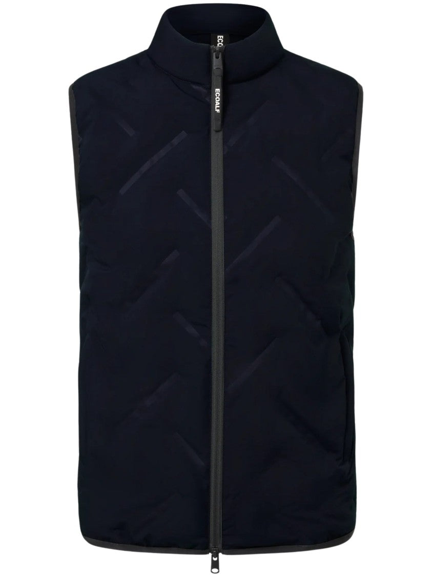 Ecoalf Santoño High Collar Chevron Gilet