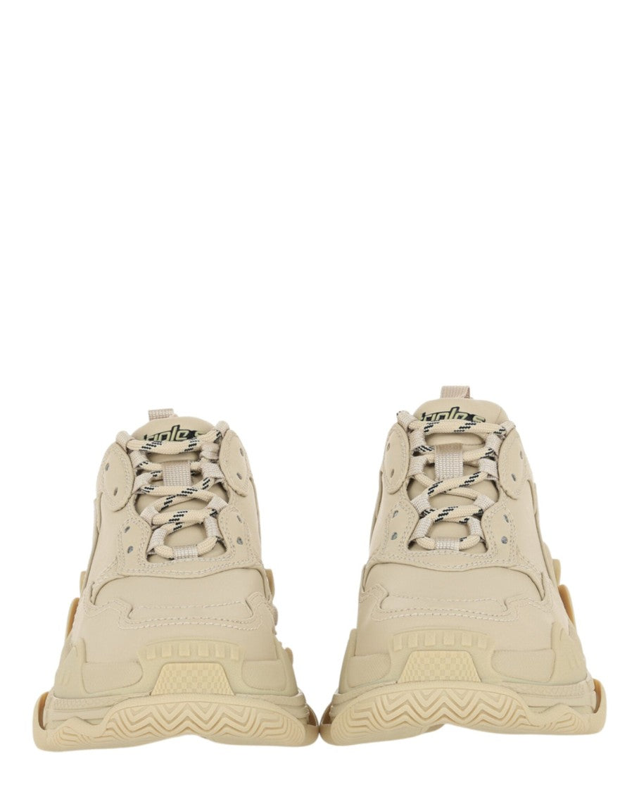 Balenciaga Triple S Low-Top Sneakers With Chunky Three-Layered Sole