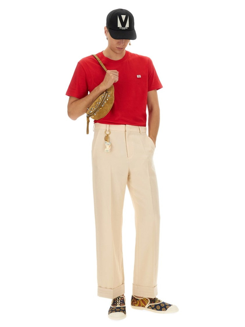 Valentino T-Shirt With Signature Vlogo