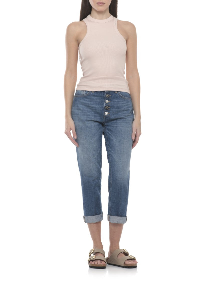Dondup Blue Koons Bot Gioie Jewel Jeans