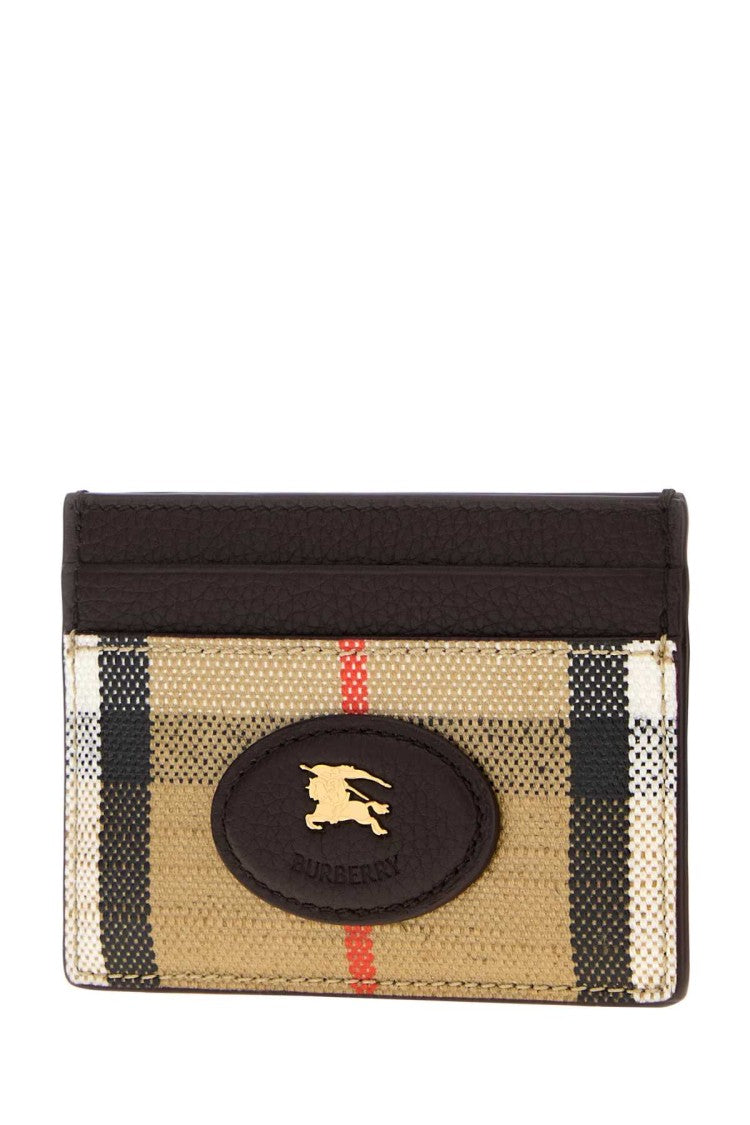 Burberry Printed Canvas Card Holder