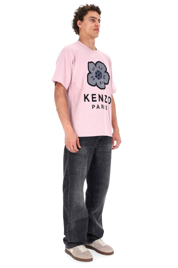 Kenzo Boke Flower Embroidered Cotton T-Shirt