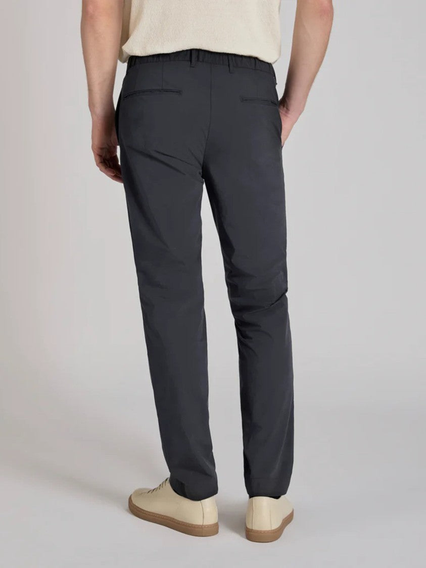 Incotex Blue Straight-Leg Tailored Cotton Trousers