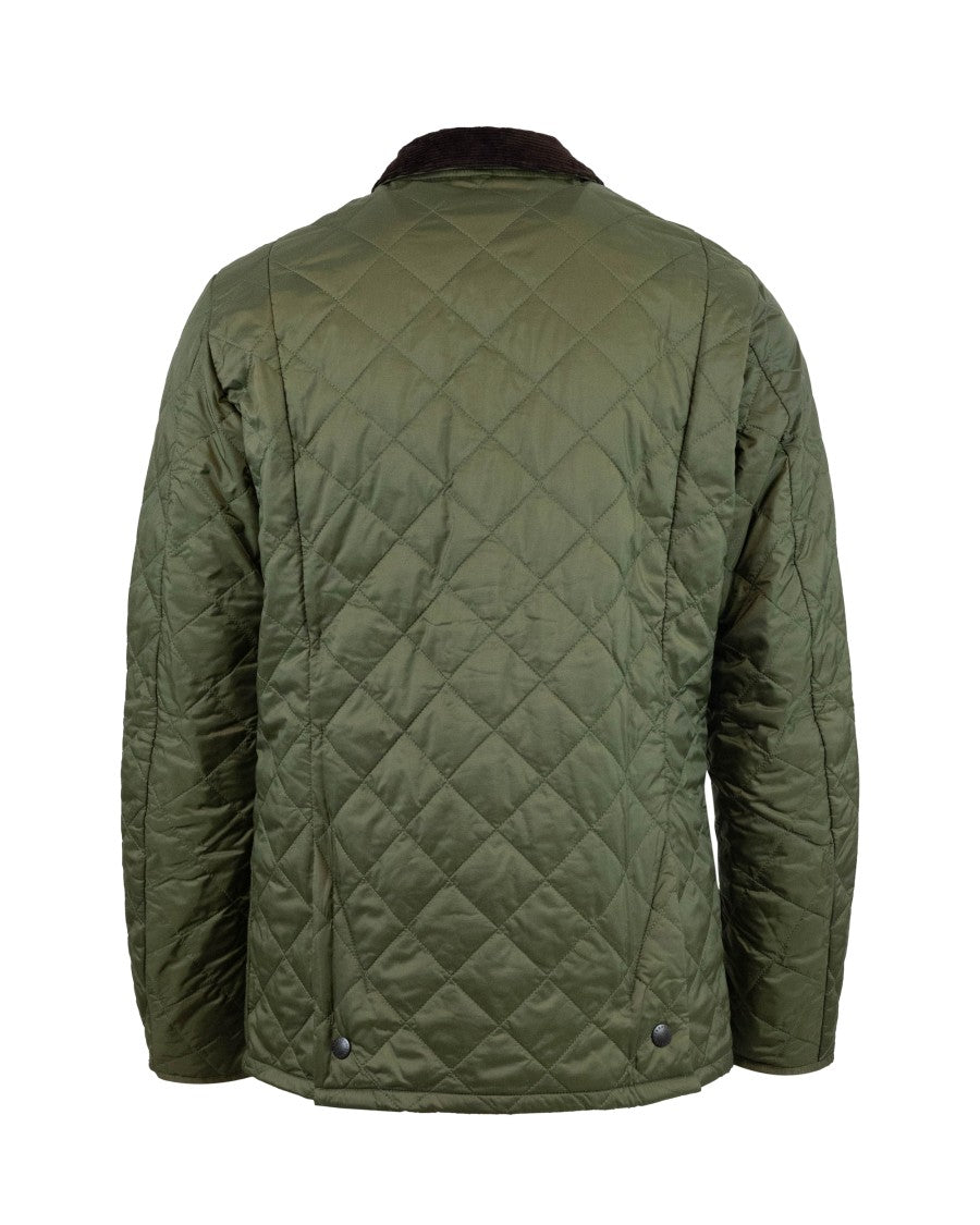 Barbour Liddesdale Olive Green Quilted Jacket