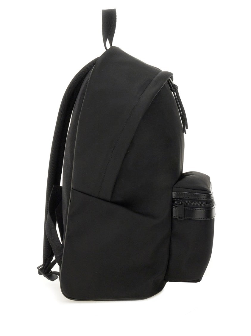 Saint Laurent City Backpack With Smooth Nylon Body
