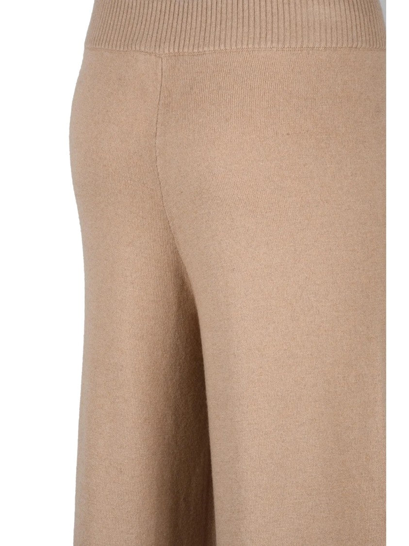 Pennyblack Wide-Leg Trousers With High Ribbed Waistband And Fluid Drape