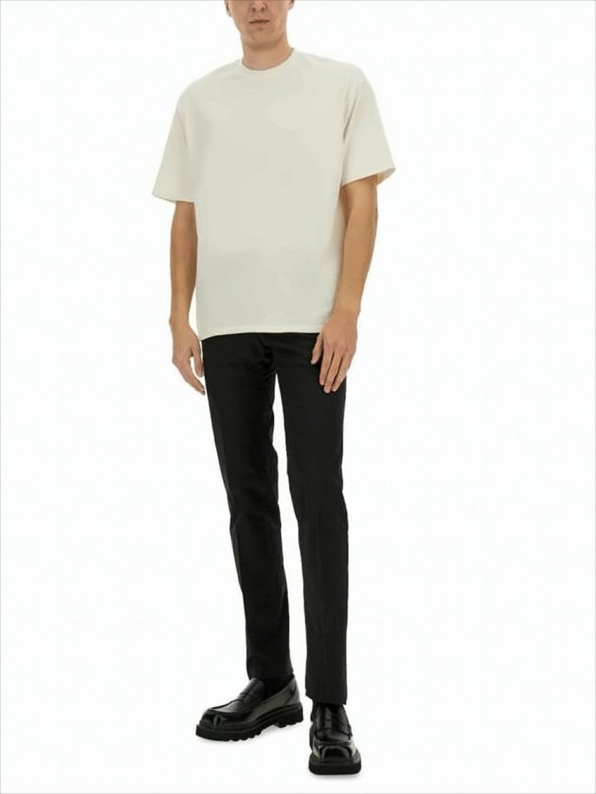 Pt Torino Mid-Rise Straight Pants With Tailored Silhouette