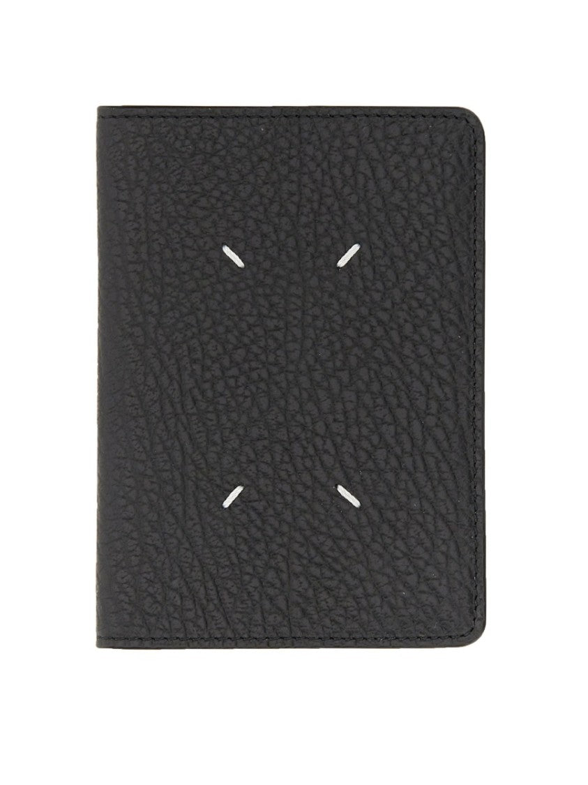 Maison Margiela Textured Leather Passport Holder