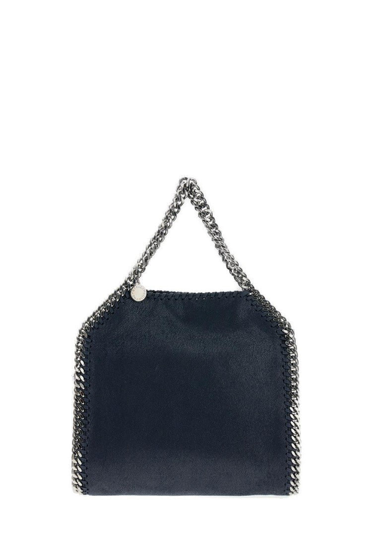 Stella Mccartney Falabella Mini Tote With Diamond-Cut Chain Detail