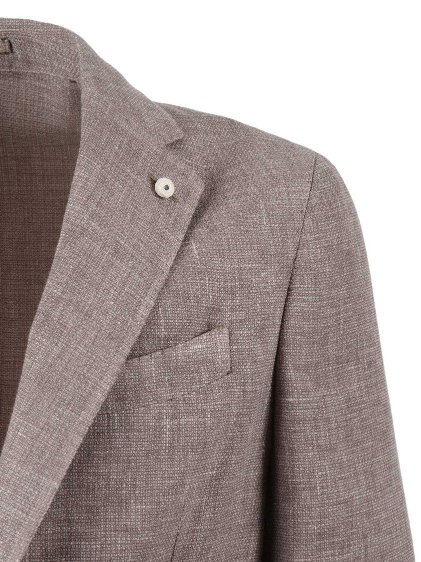 Brando-Lubiam Textured Drop S Notch Jacket