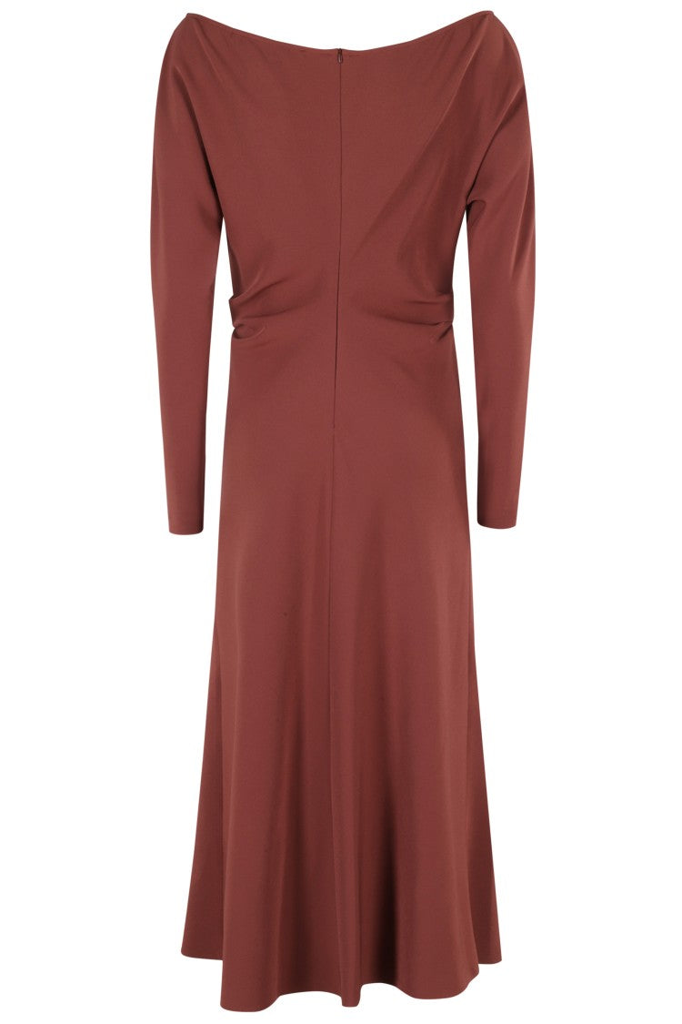 Federica Tosi Boat-Neck Cady Dress